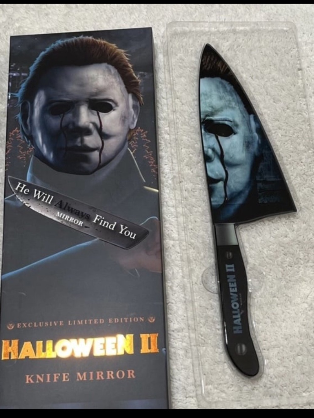 Glamlite x Halloween II Handheld Knife Mirror - LIMITED EDITION!  NEW